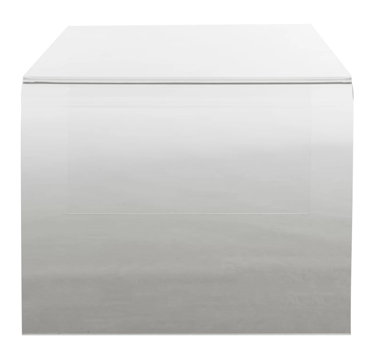 Rectangular Coffee Table With Acrylic Top And Acrylic Base