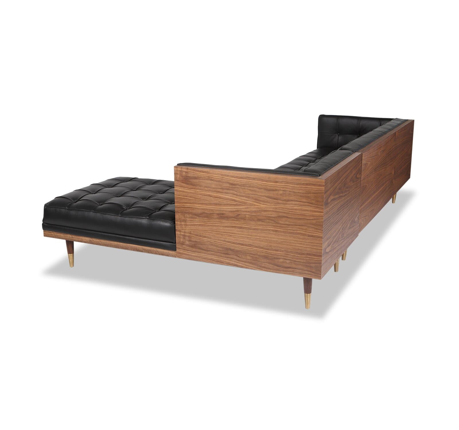 Linen Blend Loveseat With Arms