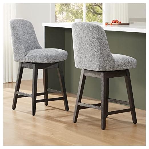 Watson & Whitely Swivel Bar Stools Set of 2