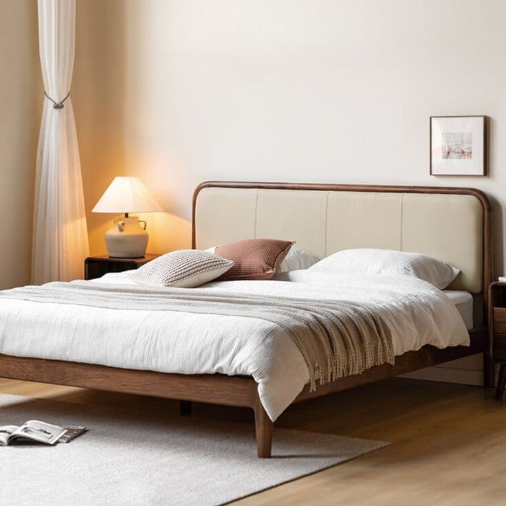 Cozy Minimalist Bed  – alternate view