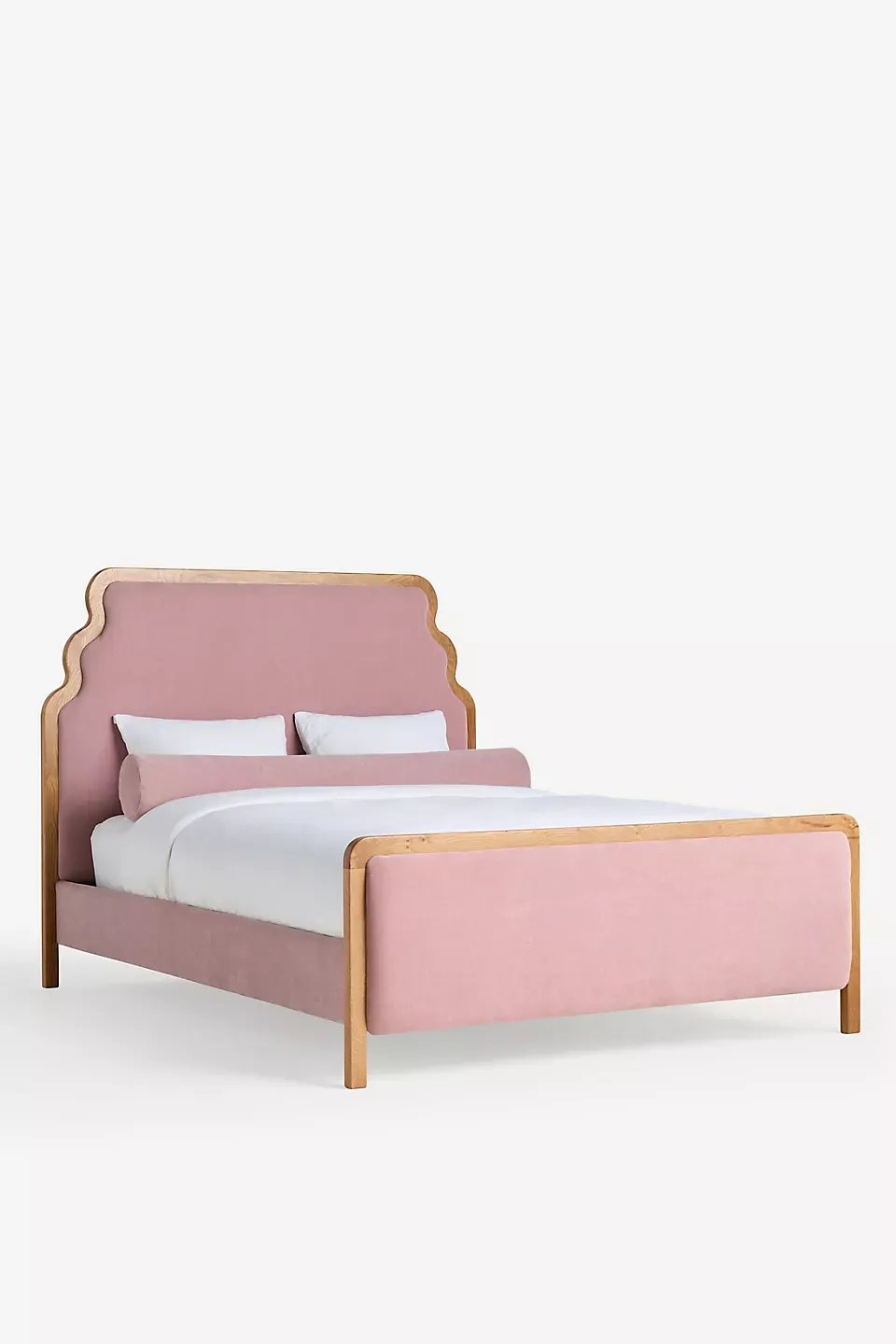 Pim Velvet Bed – alternate view
