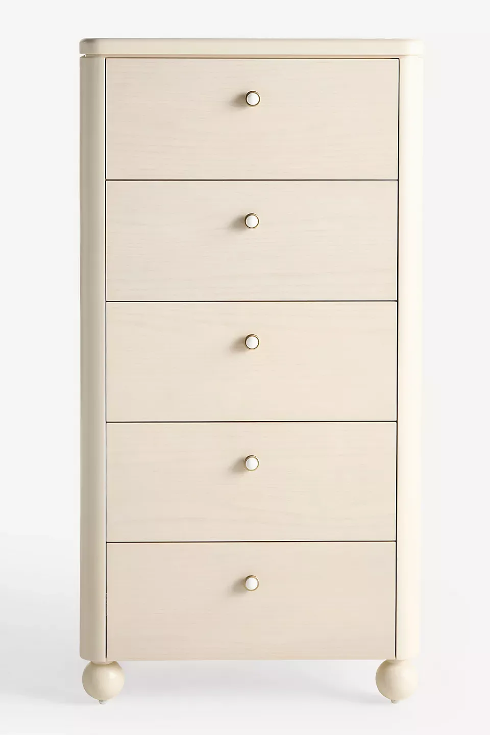 Lacquer Five-Drawer Dresser