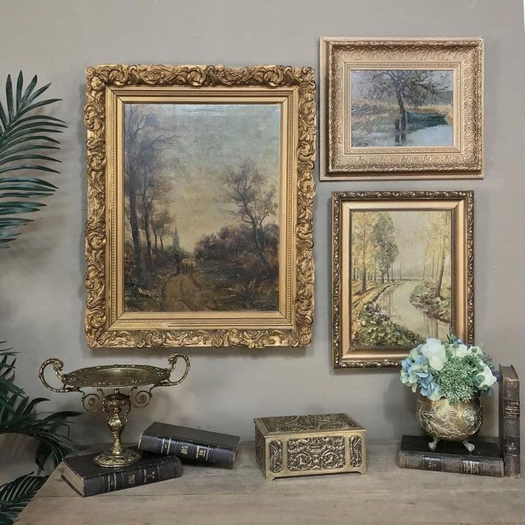 Antique Framed Painting