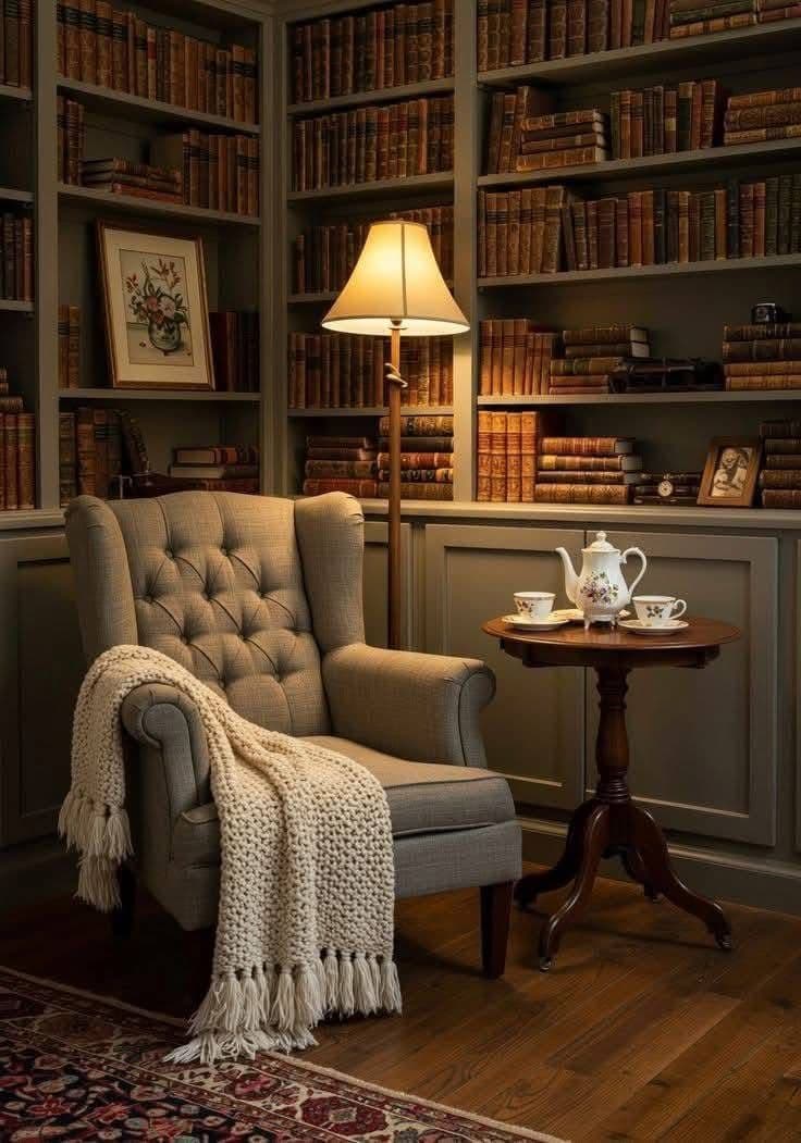 Antique Wooden Bookshelf – alternate view