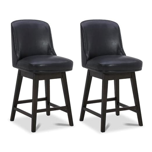 Watson & Whitely Swivel Bar Stools Set of 2